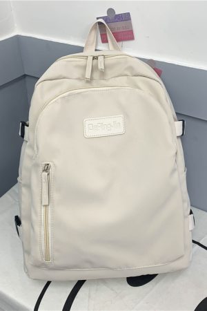 Large Capacity Women's Backpack, Double Shoulder Bag, Harajuku Style School Bag, 2025 Fashion Student Travel Tote