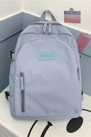 Large Capacity Women's Backpack, Double Shoulder Bag, Harajuku Style School Bag, 2025 Fashion Student Travel Tote