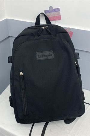 Large Capacity Women's Backpack, Double Shoulder Bag, Harajuku Style School Bag, 2025 Fashion Student Travel Tote