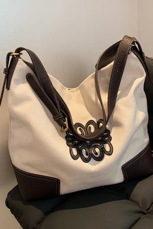 Large Capacity Women's Canvas Bucket Bag - Trendy 2025 Shoulder & Crossbody Bag for Casual, Versatile Style