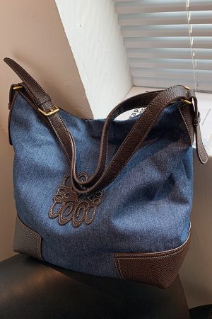 Large Capacity Women's Canvas Bucket Bag - Trendy 2025 Shoulder & Crossbody Bag for Casual, Versatile Style