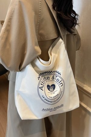 Large Capacity Women's Canvas Tote Bag 2025 - Versatile Shoulder Commuting Bag for Casual Everyday Use