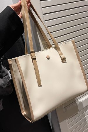 Large Capacity Women's Commuter Bag - High-Quality Texture Shoulder Tote for Autumn Winter 2025 Fashion