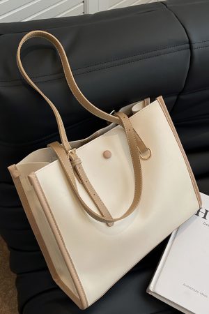 Large Capacity Women's Commuter Bag - High-Quality Texture Shoulder Tote for Autumn Winter 2025 Fashion