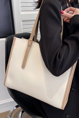 Large Capacity Women's Commuter Bag - High-Quality Texture Shoulder Tote for Autumn Winter 2025 Fashion