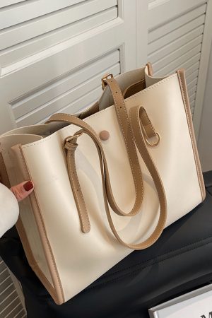 Large Capacity Women's Commuter Bag - High-Quality Texture Shoulder Tote for Autumn Winter 2025 Fashion