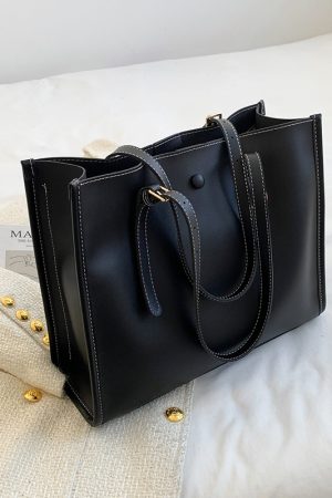 Large Capacity Women's Commuter Bag - High-Quality Texture Shoulder Tote for Autumn Winter 2025 Fashion
