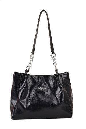 Large Capacity Women's Retro Shoulder Bag - Versatile Commuting Tote for Spring/Summer 2025 Fashion