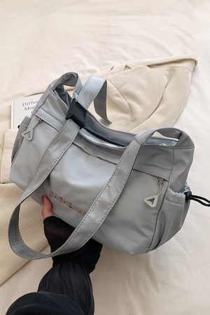 Large Capacity Women's Tote Bag - 2025 Casual Oxford Fabric Underarm Bag in Minimalist Niche Fashion Style