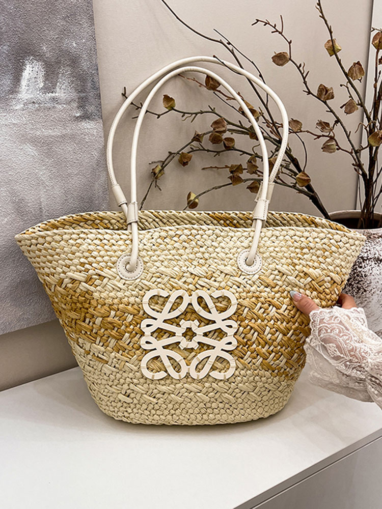 Large Capacity Woven Straw Bag - Casual Versatile Shoulder Bag for Beachside Vacations - 2025 Fashion Trend Large Capacity Woven Straw Bag - Casual Versatile Shoulder Bag for Beachside Vacations - 2025 Fashion Trend