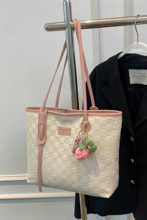 Large Women's Versatile Tote Bag - Spring/Summer 2025 Fashion Shoulder Bag for College Students, High Capacity Handbag