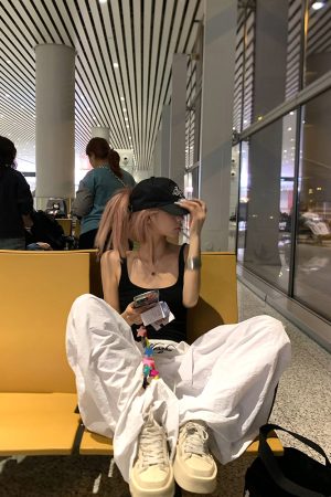 Layered Tie-Up Cargo Pants for Men and Women, Loose Casual Pleated Wide-Leg Design, Trendy American Style Fashion