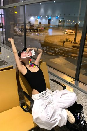 Layered Tie-Up Cargo Pants for Men and Women, Loose Casual Pleated Wide-Leg Design, Trendy American Style Fashion