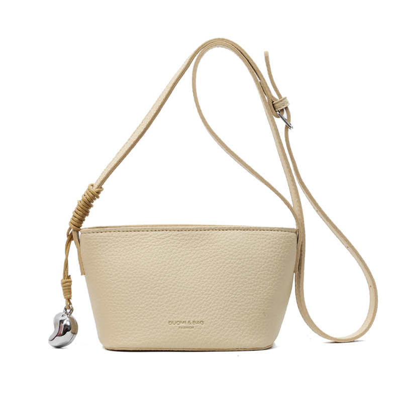 Light Luxury Zipper Bucket Bag for Women - 2025 High-End Crossbody Phone Bag - Summer Niche Style Light Luxury Zipper Bucket Bag for Women - 2025 High-End Crossbody Phone Bag - Summer Niche Style