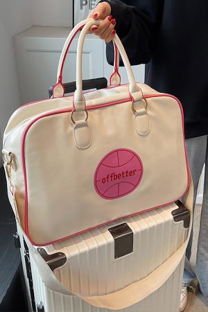 Lightweight Women's Tote Bag - Spring Summer 2025 Korean Style Ins Sports Fitness Travel Bag, Versatile Shopping Essential