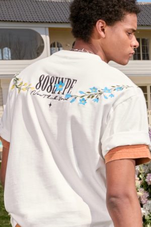 Loose Plus Size Embroidered Short Sleeve T-Shirt - Hip Hop Trendy American Vintage Style for Summer 2025 - Unisex Fashion