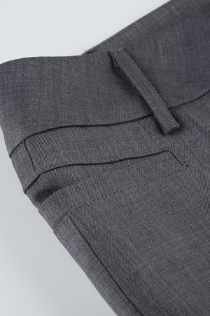 Low-Waist Straight-Leg Flared Casual Pants - Versatile Design for Effortless Style, Perfect for Y2K and Everyday Wear