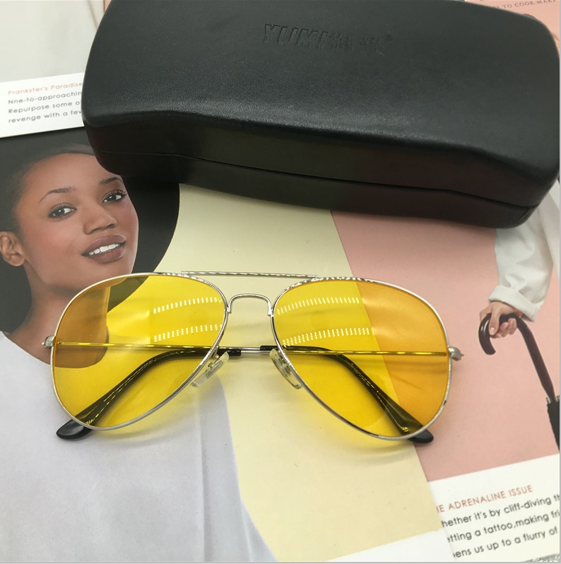 Men's and Women's Night Vision Driving Sunglasses - Celebrity Style Protective Glasses for Enhanced Visibility and Fashionable Look Men's and Women's Night Vision Driving Sunglasses - Celebrity Style Protective Glasses for Enhanced Visibility and Fashionable Look