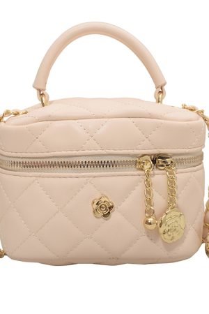 Mini Diamond Quilted Chain Bag for Women - Fashionable Spring/Summer 2025 Crossbody & Handbag, Versatile Style