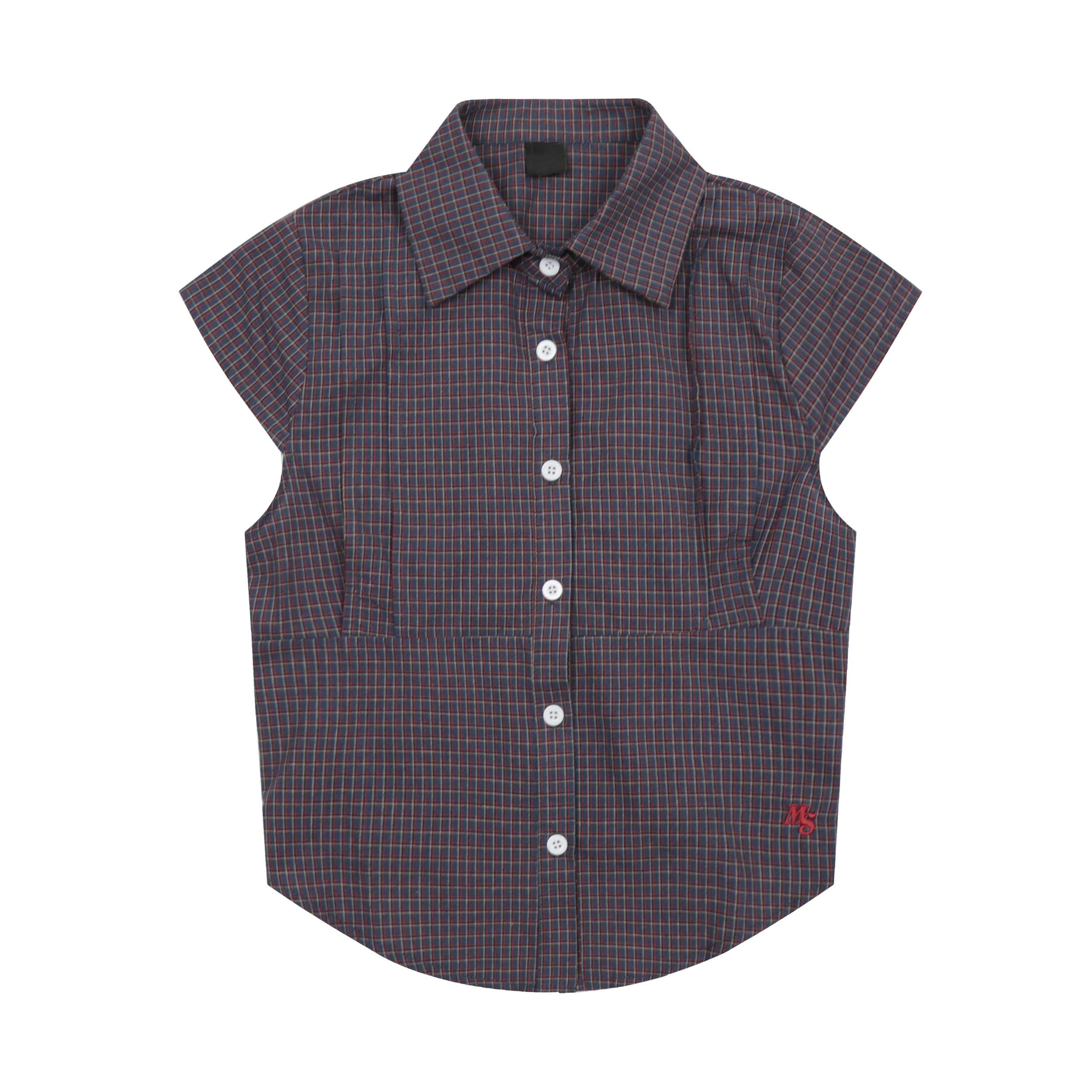 Minimalist American Red Plaid Collared Short Sleeve Shirt for Men and Women, Slim Fit, Spring/Summer Essential, Unisex Fashion Minimalist American Red Plaid Collared Short Sleeve Shirt for Men and Women, Slim Fit, Spring/Summer Essential, Unisex Fashion