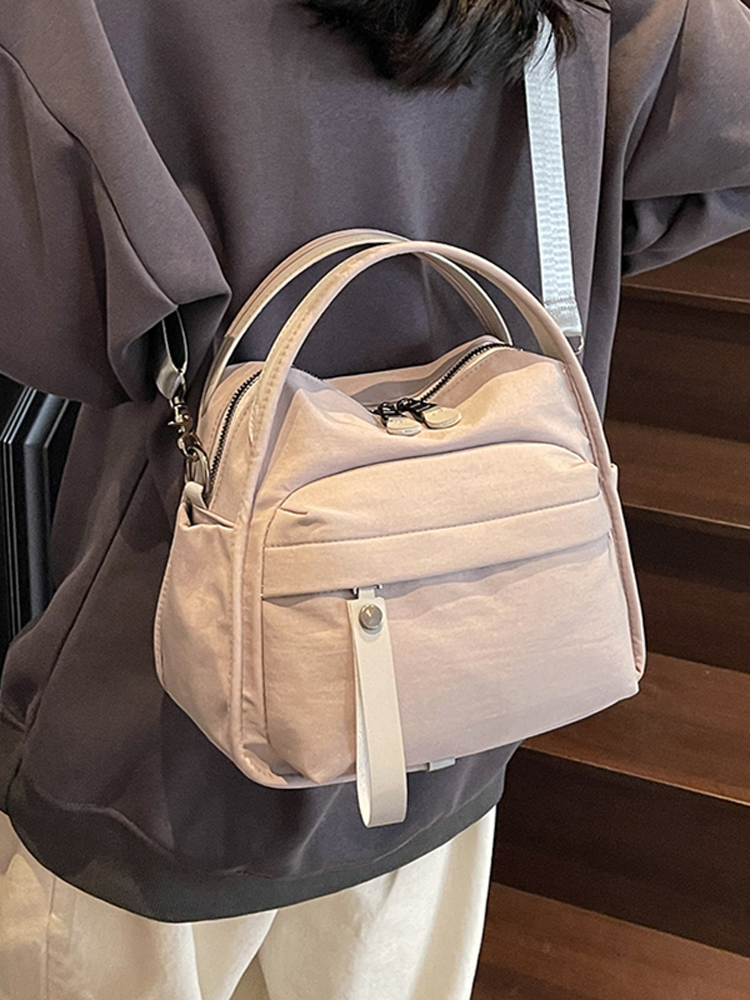 Minimalist Casual Single-Shoulder Canvas Crossbody Bucket Bag for Women - Trendy Summer 2025 Fashion Accessory Minimalist Casual Single-Shoulder Canvas Crossbody Bucket Bag for Women - Trendy Summer 2025 Fashion Accessory