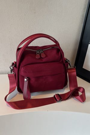 Minimalist Casual Single-Shoulder Canvas Crossbody Bucket Bag for Women - Trendy Summer 2025 Fashion Accessory