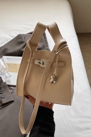 Minimalist Casual Tote Bag for Women â€“ 2025 Summer Trendy Versatile Crossbody Bucket Bag