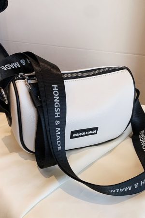 Minimalist Casual Wide Strap Square Bag for Women - Trendy 2025 Crossbody Bag with Versatile High-End Feel