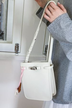 Minimalist Crossbody Mobile Phone Bag for Women - 2025 Summer Small Square Handheld Textured Fashion Accessory