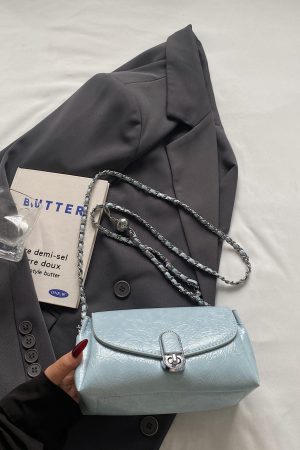 Minimalist Korean Style Pillow Bag for Women - Trendy High-End Shoulder Bag for Summer 2025 Casual Fashion