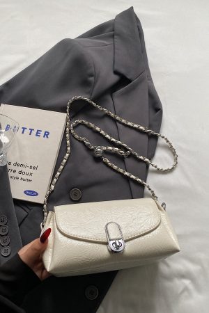 Minimalist Korean Style Pillow Bag for Women - Trendy High-End Shoulder Bag for Summer 2025 Casual Fashion