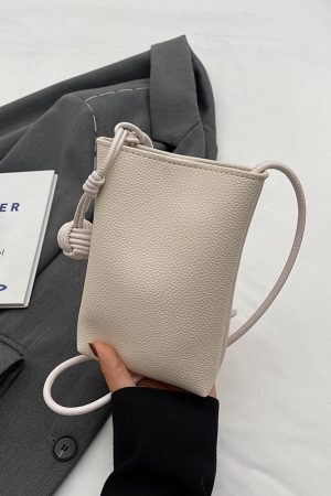 Minimalist Mini Handbag for Women, 2025 New Style Casual Crossbody Bag, Korean Fashion Versatile Phone Bag