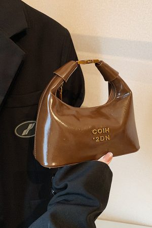 Minimalist Shoulder Bag for Women - 2025 Autumn Winter Korean Style High-End Casual Versatile Crossbody Bag