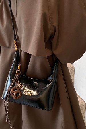 Minimalist Shoulder Bag for Women - 2025 Autumn Winter Korean Style High-End Casual Versatile Crossbody Bag