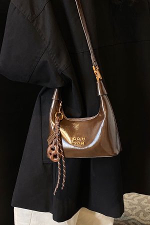 Minimalist Shoulder Bag for Women - 2025 Autumn Winter Korean Style High-End Casual Versatile Crossbody Bag