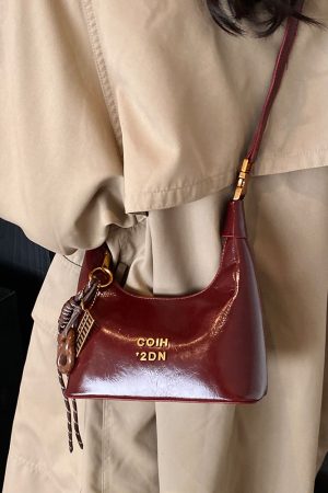 Minimalist Shoulder Bag for Women - 2025 Autumn Winter Korean Style High-End Casual Versatile Crossbody Bag
