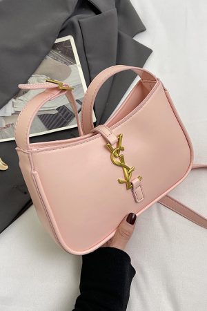 Minimalist Square Shoulder Bag for Women - Spring/Summer 2025 French Fashion, High-End Versatile Design