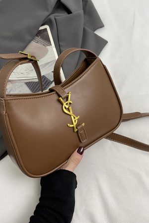Minimalist Square Shoulder Bag for Women - Spring/Summer 2025 French Fashion, High-End Versatile Design