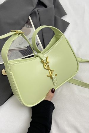 Minimalist Square Shoulder Bag for Women - Spring/Summer 2025 French Fashion, High-End Versatile Design
