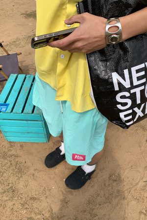 Mint Mambo Quick-Dry Sports Beach Shorts for Men and Women â€“ Summer Casual Five-Point Pants for Couples