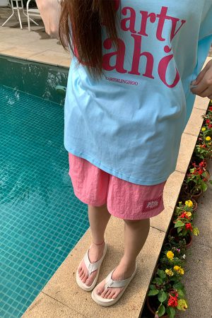 Mint Mambo Quick-Dry Sports Beach Shorts for Men and Women â€“ Summer Casual Five-Point Pants for Couples