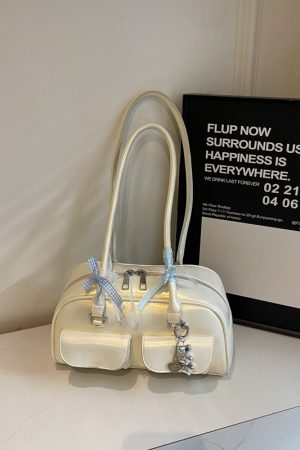 Oil Wax Leather Commuting Pillow Bag for Women - Versatile Large Capacity Shoulder Underarm Bag for Spring 2025 Fashion