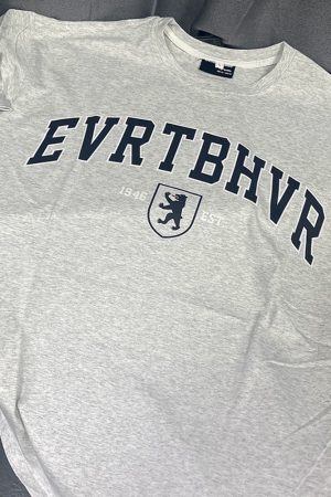 Oversized Gray Retro T-Shirt for Women - Short Sleeve Vintage Y2K American Style Top