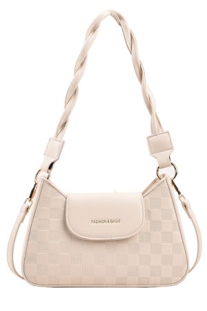 Plaid Retro Niche Shoulder Bag - Spring Summer 2025 Small Square Crossbody Bag for Women - Versatile Y2K Fashion Accessory