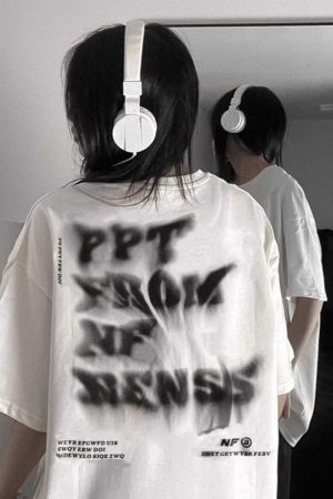 Plus Size American Retro High Street Cotton Short Sleeve T-Shirt - Unisex Oversized Lazy Style for Couples, Vintage-Inspired Fashion