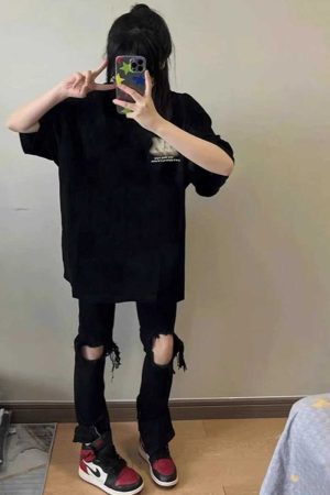 Plus Size American Retro High Street Cotton Short Sleeve T-Shirt - Unisex Oversized Lazy Style for Couples, Vintage-Inspired Fashion