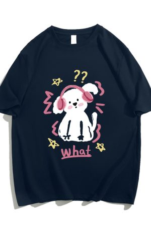 Plus Size American Retro High Street Short Sleeve T-Shirt for Women - Loose Fit, Chic Hong Kong Style, Niche Design