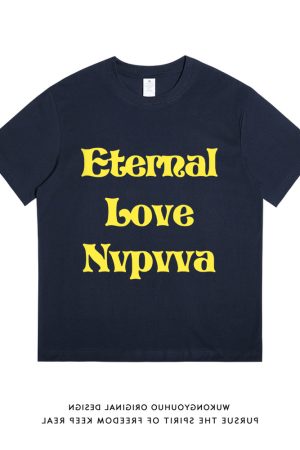 Plus Size Oversized Retro American Style Pure Cotton Short Sleeve T-Shirt for Men and Women - Trendy Hong Kong Chic