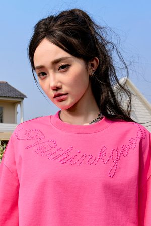 Plus Size Rhinestone Letter Short Sleeve T-Shirt for Men - American Vintage Trendy Heavyweight 90s Style 2025 Collection