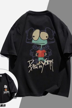 Plus Size Summer Cotton Loose Half Sleeve Couple T-Shirt for Men and Women - Simple, Comfortable, Casual Style